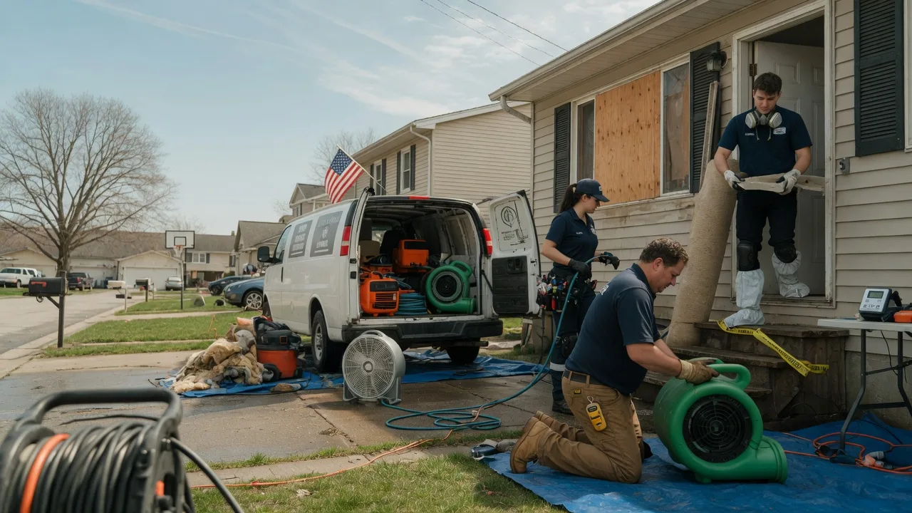 Water Damage Restoration in Creighton, PA near me